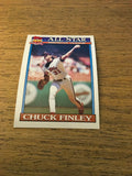 Chuck Finley Angels 1991 Topps All Star #395