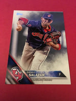 Danny Salazar Indians 2016 Topps #460