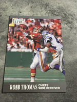 Robb Thomas Chiefs 1991 Fleer Ultra #73