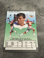 Robb Thomas Chiefs 1991 Fleer Ultra #73