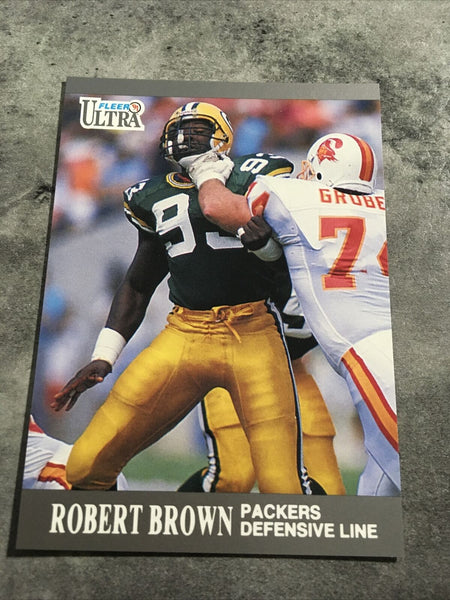 Robert Brown Packers 1991 Fleer Ultra #170