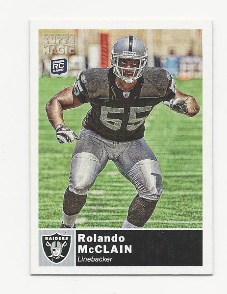 Rolando McClain Raiders 2010 Topps Magic Mini Rookie #81