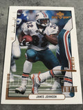 James Johnson Dolphins 2000 Upper Deck MVP #85
