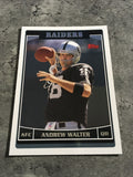 Andrew Walter Raiders 2006 Topps #119