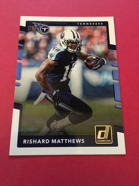 Rishard Matthews Titans 2017 Donruss #165