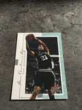 Tim Duncan Spurs 2000-01 Fleer Genuine #43