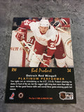 Bob Probert Red Wings 1991-92 Pro Set Platinum #34
