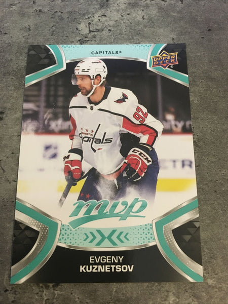 Evgeny Kuznetsov Capitals 2021-22 Upper Deck MVP #82