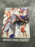 Broderick Thomas Buccaneers 1991 Fleer Ultra #267