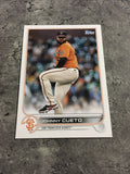 Johnny Cueto Giants 2022 Topps #73