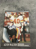 Alvin Walton Redskins 1991 Fleer Ultra #278