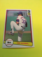 Tom Hausman Mets 1982 Donruss #301