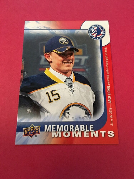 Jack Eichel Sabres 2015-2016 National Hockey Card Day Memorable Moments#16