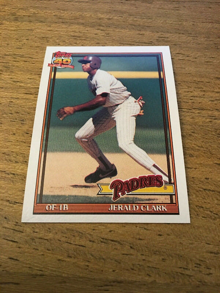 Jerald Clark Padres 1991 Topps #513