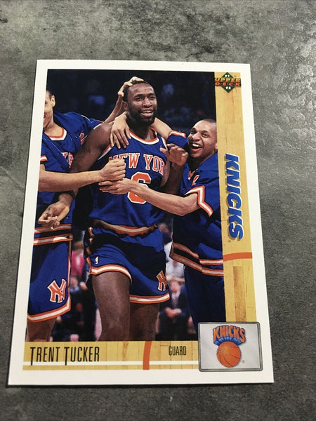 Trent Tucker Knicks 1991-1992 Upper Deck #341