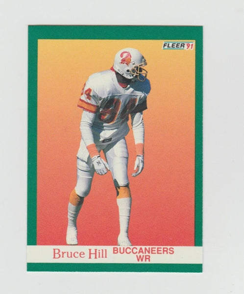 Bruce Hill Buccaneers 1991 Fleer #377