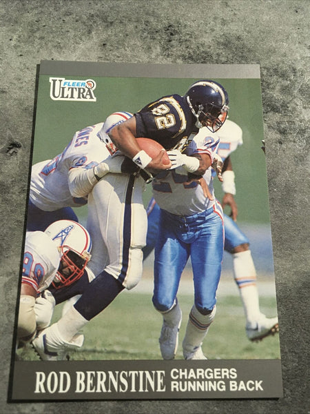 Rod Bernstine Chargers 1991 Fleer Ultra #119