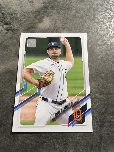 Tyler Alexander Tigers 2021 Topps Update #US299