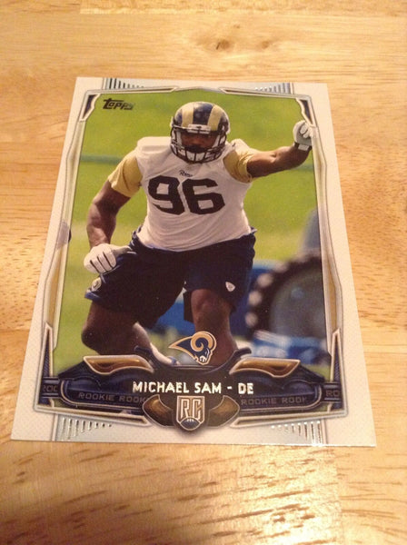 Michael Sam Rams 2014 Topps Rookie #389