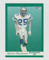 Robert Blackmon Seahawks 1991 Fleer #183