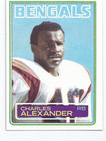 Charles Alexander Bengals 1983 Topps -#231
