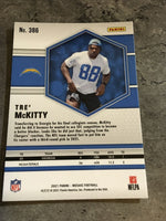 Tre McKitty Chargers 2021 Panini Mosaic Rookie #386