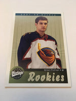 Brian Pothier Thrashers 2001-2002 Upper Deck Vintage Rookie #276