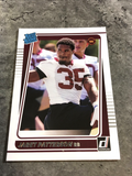 Jaret Patterson Washington Football Team 2021 Donruss Rated Rookie #298