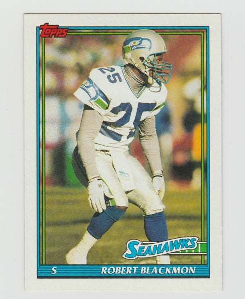 Robert Blackmon Seahawks 1991 Topps #270