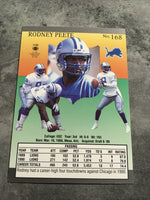 Rodney Peete Lions 1991 Fleer Ultra #168