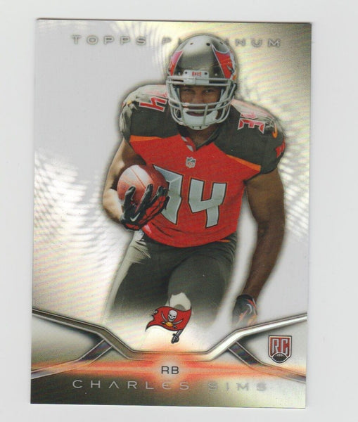 Charlie Sims Buccaneers 2014 Topps Platinum Rookie #120