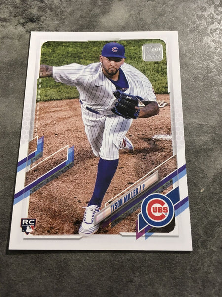 Tyson Miller Cubs 2021 Topps Update Rookie #US187