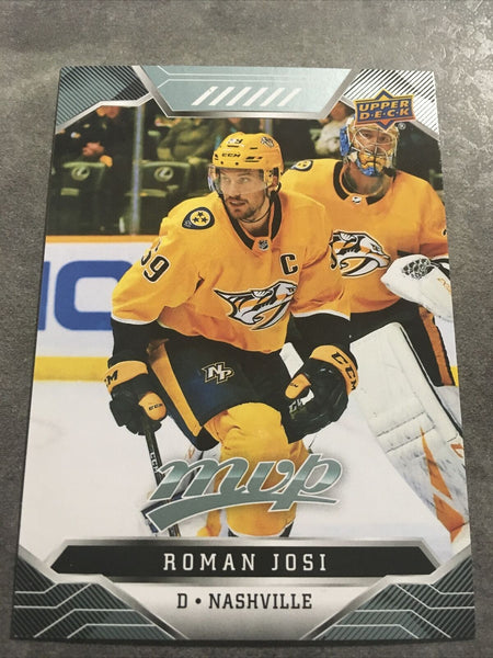 Roman Josi Predators 2019-2020 Upper Deck MVP #58