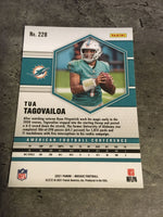 Tua Tagovailoa Dolphins 2021 Panini Mosaic AFC #228