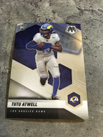 Tutu Atwell Rams 2021 Panini Mosaic Rookie #320