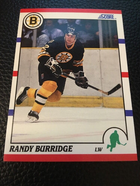 Randy Burridge Bruins 1990-1991 Score #72