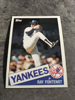 Ray Fontenot Yankees 1985 Topps #507