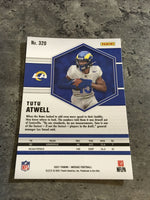 Tutu Atwell Rams 2021 Panini Mosaic Rookie #320