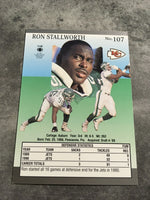 Ron Stallworth Chiefs 1991 Fleer Ultra #107