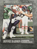 Ronnie Harmon Chargers 1991 Fleer Ultra #124
