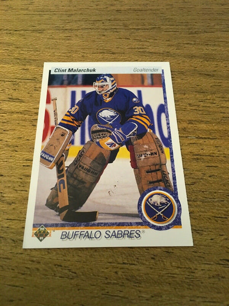 Clint Malarchuk Sabres 1990-1991 Upper Deck #399