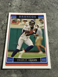 Charlie Adams Broncos 2006 Topps #21
