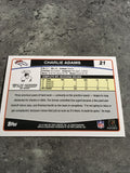 Charlie Adams Broncos 2006 Topps #21