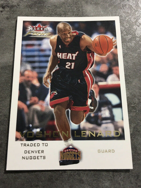 Voshon Lenard Nuggets 2000-2001 Fleer Focus #150