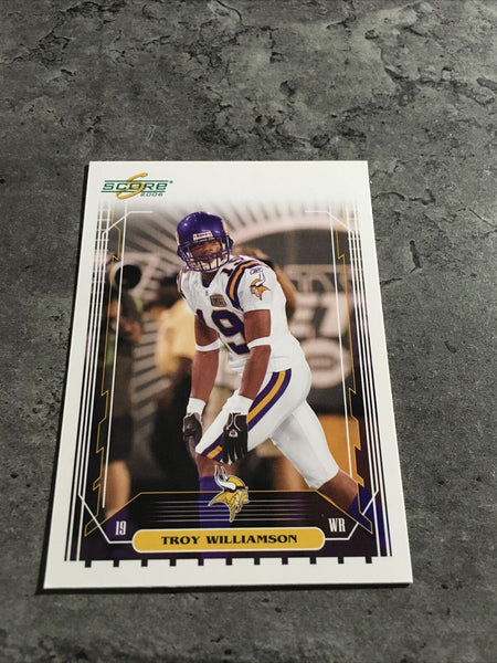 Troy Williamson Vikings 2006 Score #154