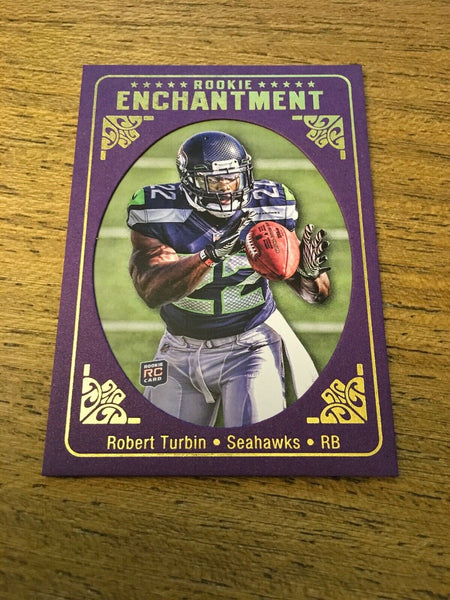 Robert Turbin Seahawks 2012 Topps Magic Rookie Enchantment #RE-RTU