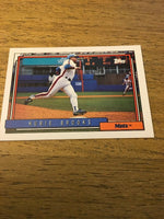 Hubie Brooks Mets 1992 Topps #457