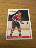 Bob Carpenter Capitals 1985-1986 Topps #26