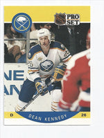 Dean Kennedy Sabres 1990-1991 Pro Set Rookie #22