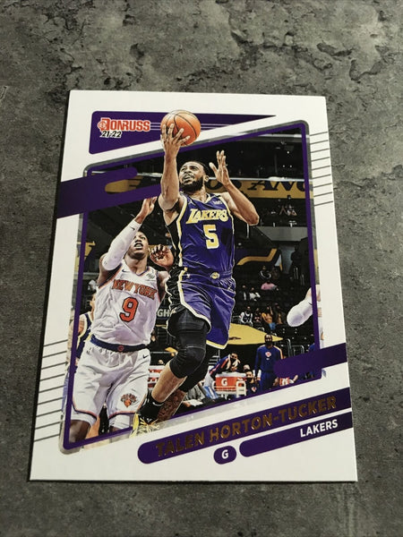 Talen Horton-Tucker Lakers 2021-22 Donruss #167